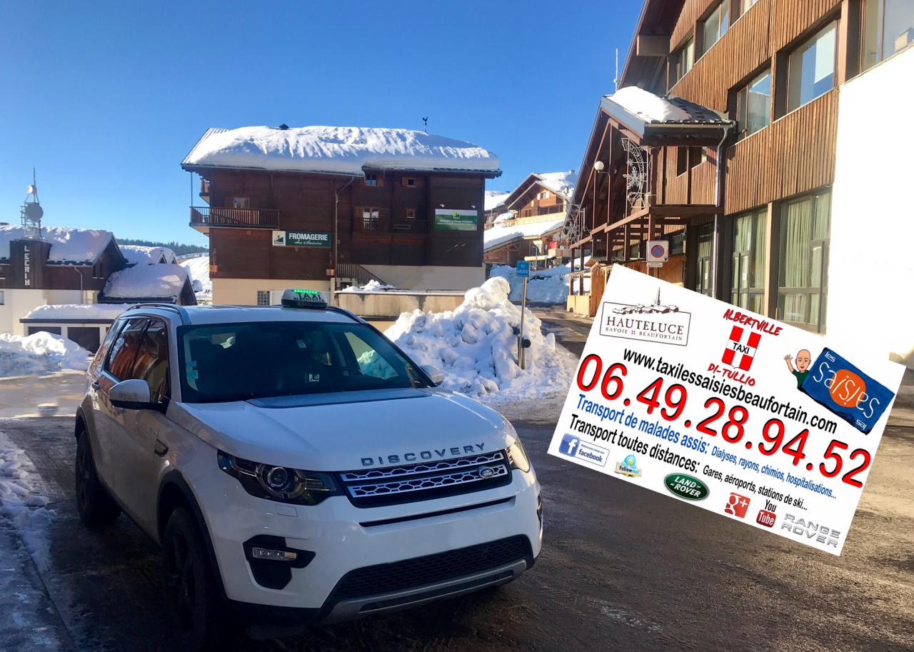 Transfert Office du tourisme des Saisies pour Albertville.