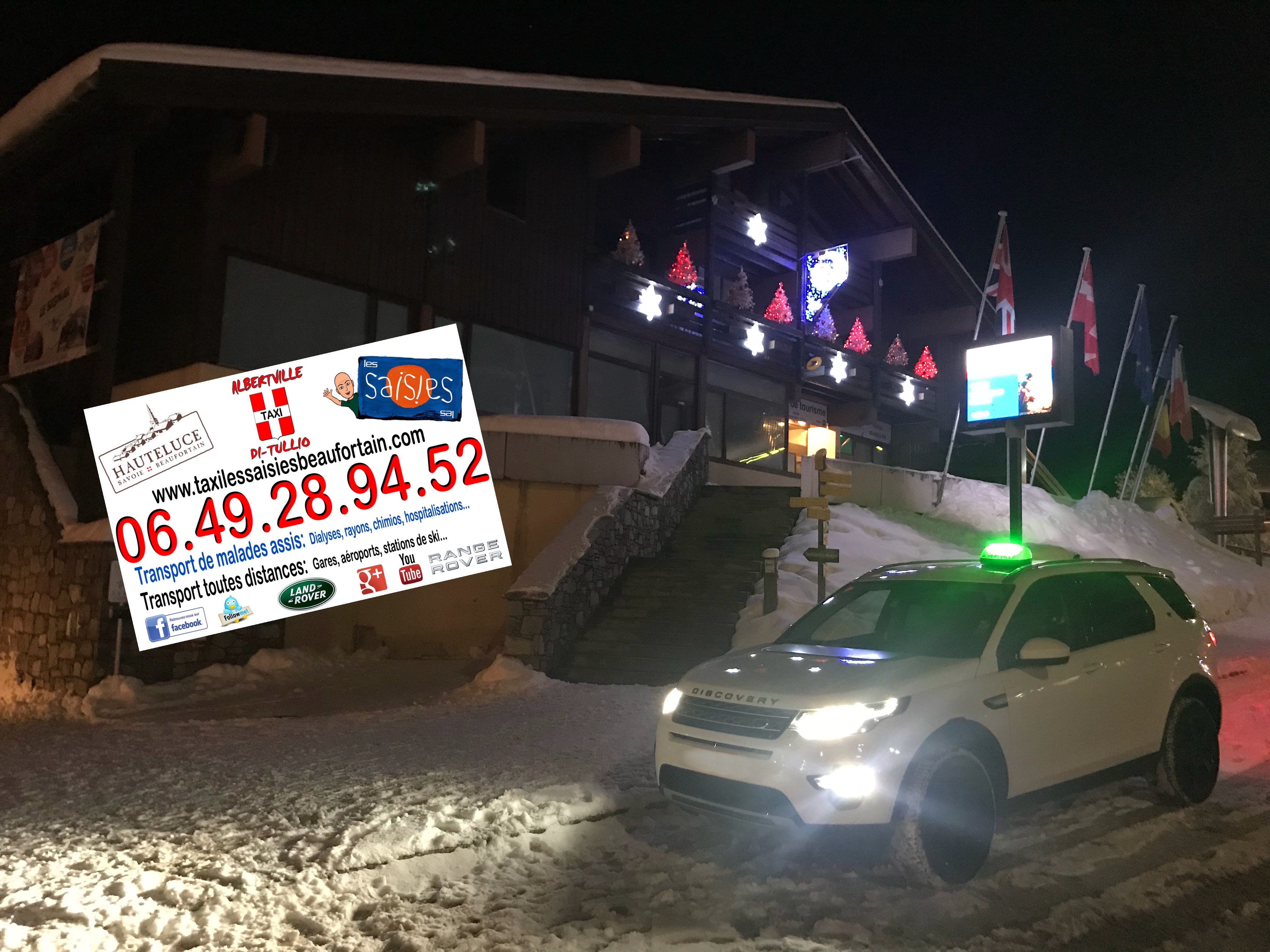 Taxi Les Saisies Albertville