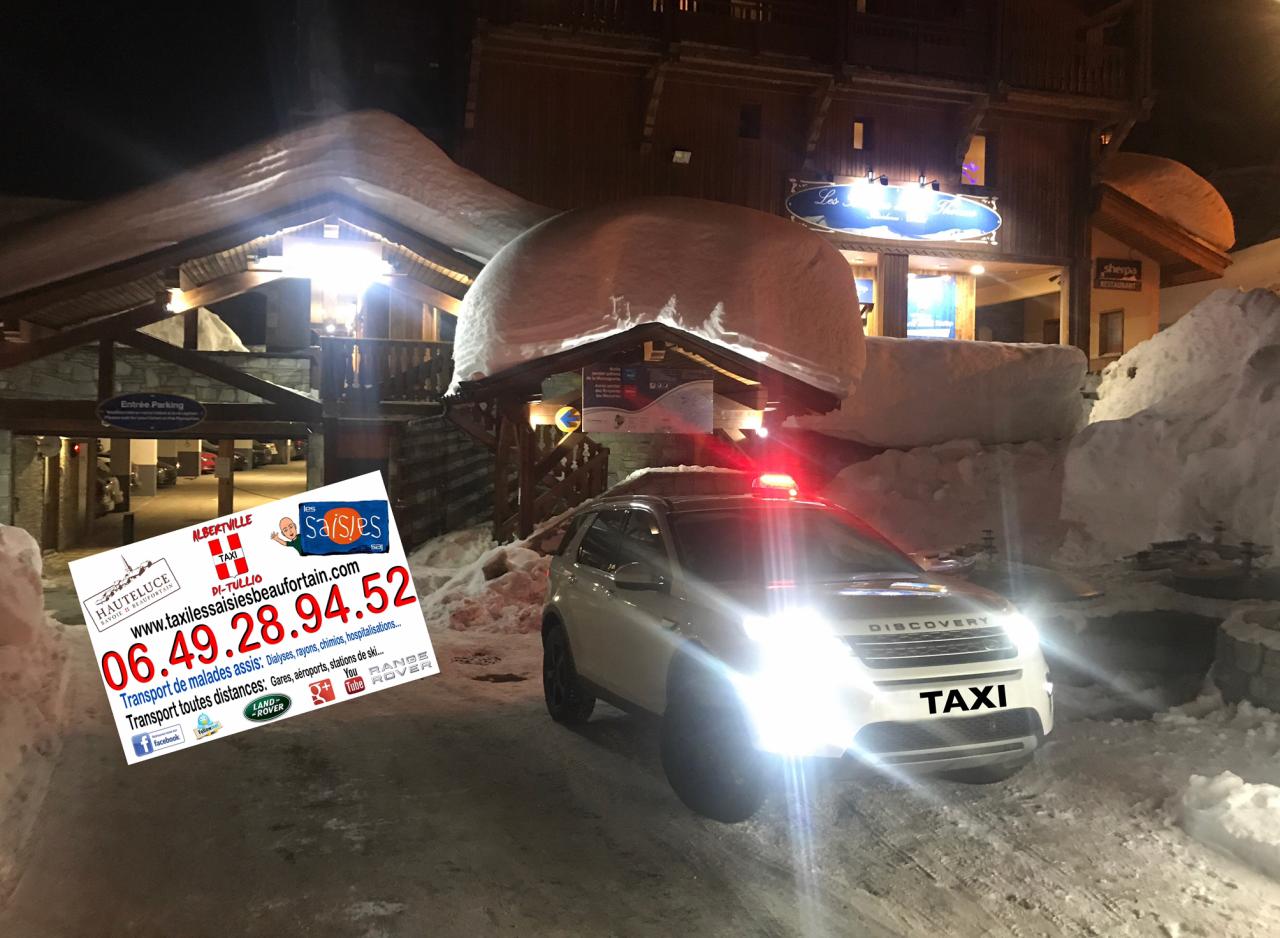 Taxi Val Thorens sur réservation