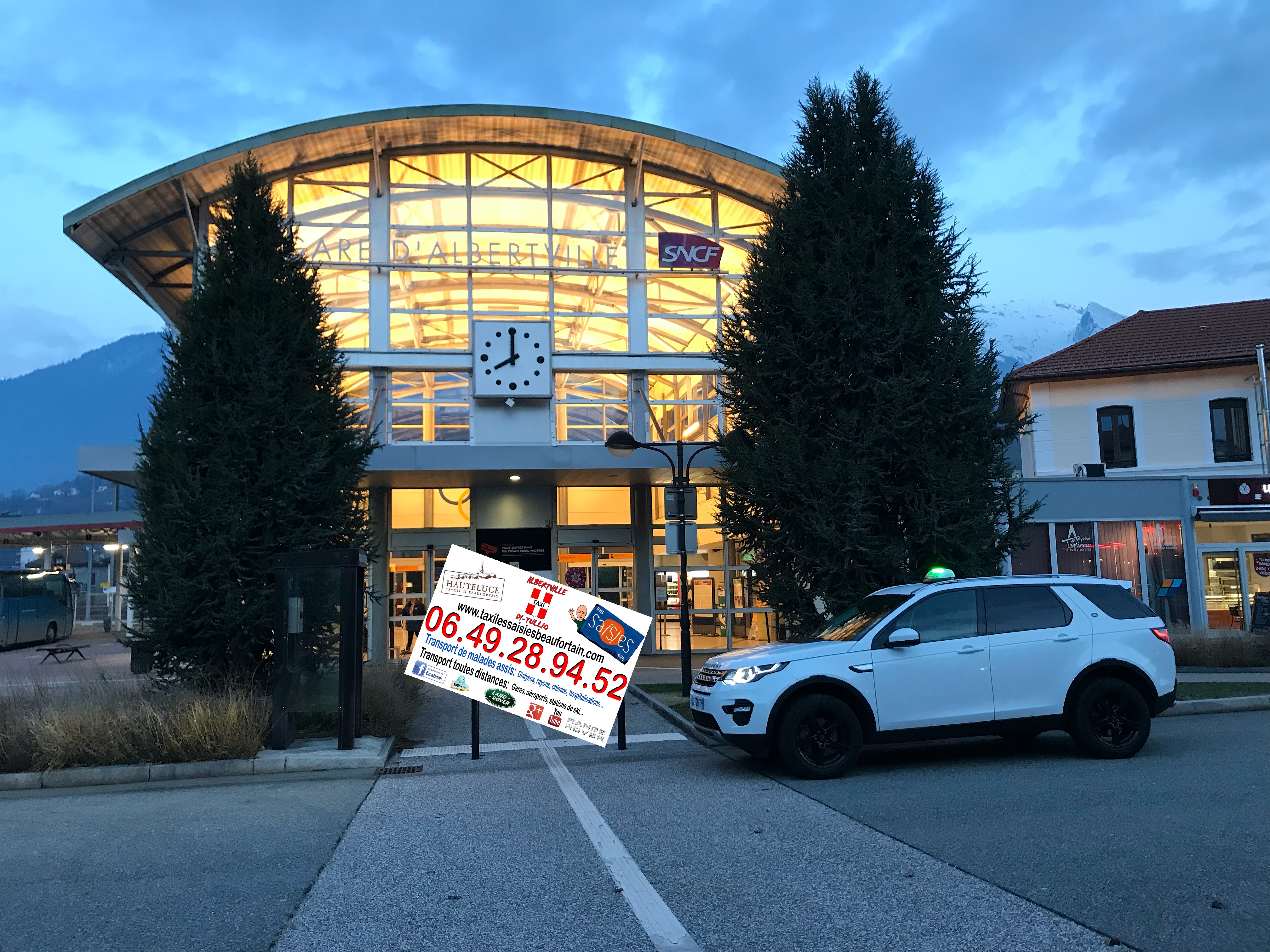 Gare d’Albertville.