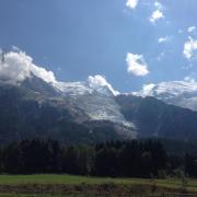 Vue du Mont blanc