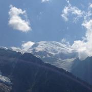 Vue du Mont blanc