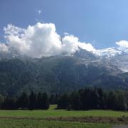 Vue du Mont blanc