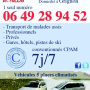 Taxi Tournon au 06.49.28.94.52